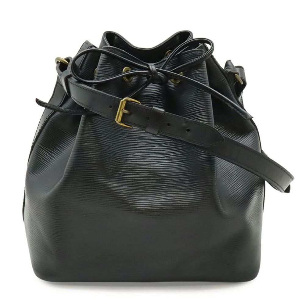 Louis Vuitton Epi Petit Noe Shoulder Bag Black
